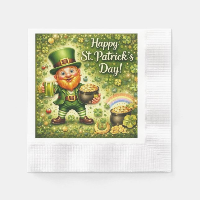 Serviette En Papier St. Patrick's Day Napkins (Devant)