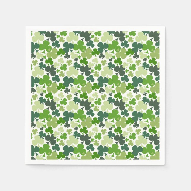 Serviette En Papier St. Patrick's Day Paper Cocktail Napkins (Devant)