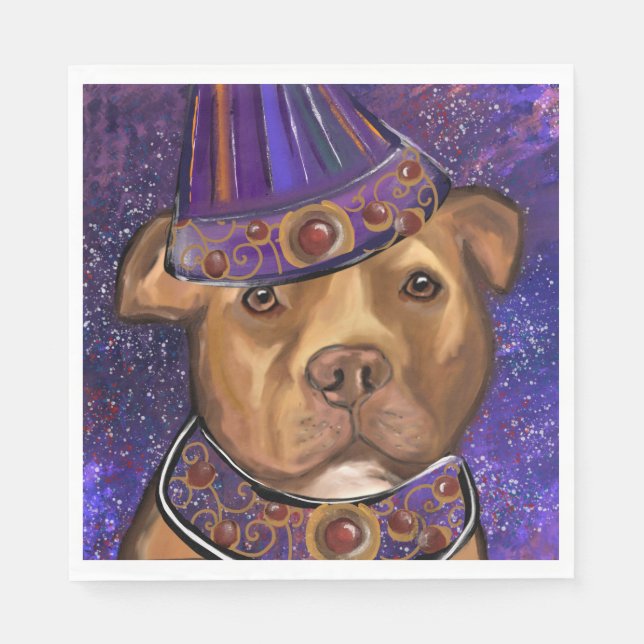 SERVIETTE EN PAPIER STAFFORDSHIRE AMÉRICAIN (Devant)