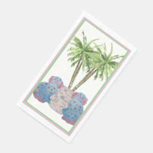 Serviette En Papier Staffordshire Chiens Chinoiserie Ginger Jar Jars