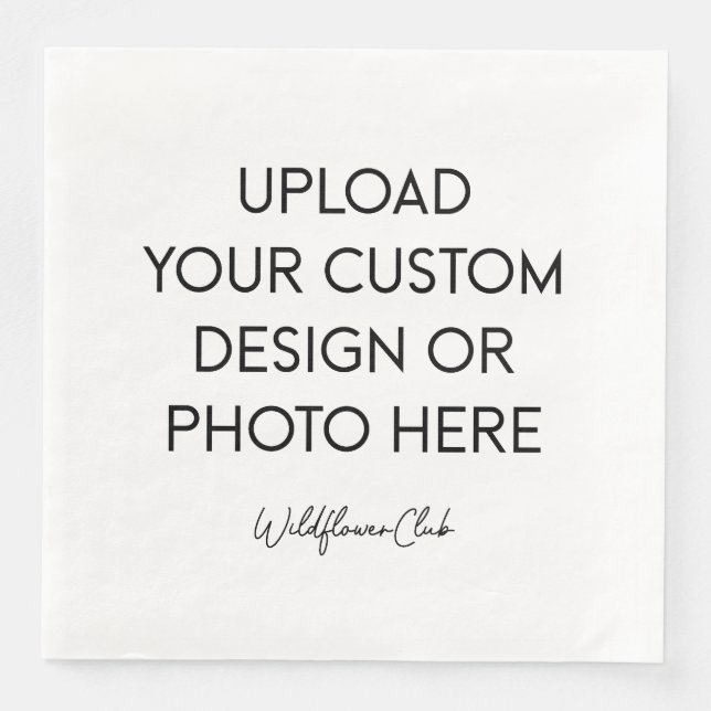 Serviette En Papier Standard Dinner Napkin - 8" (Devant)