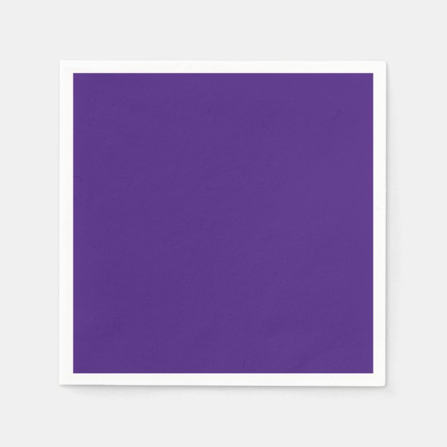 Serviette en papier standard pour cocktail couleur (Devant)