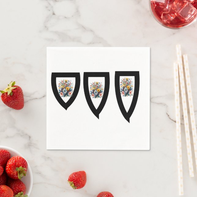 Serviette En Papier Standard pour coktail (En situation)