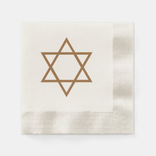 Serviette En Papier Star of David ~ Hanoukka Celebration Napkins