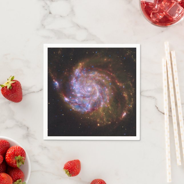 Serviette En Papier Starbirth in the Pinwheel : Galaxy M101 (En situation)