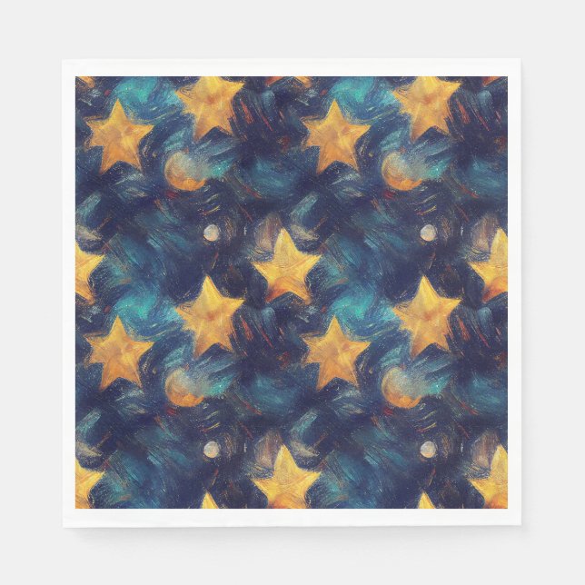 Serviette En Papier Starry Sky (Devant)
