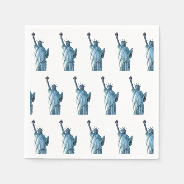 Serviette En Papier Statue de la liberté (Devant)