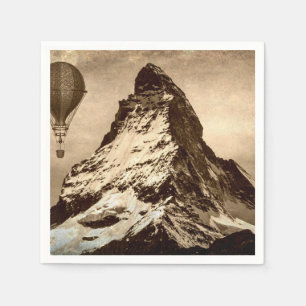 Serviette En Papier Steampunk Matterhorn