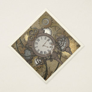 Serviette En Papier Steampunk pouvez-vous dévorer le gecko drôle ?