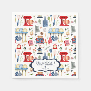Serviette En Papier Stockez la cuisine Mariage Cadeau de mariage Perso