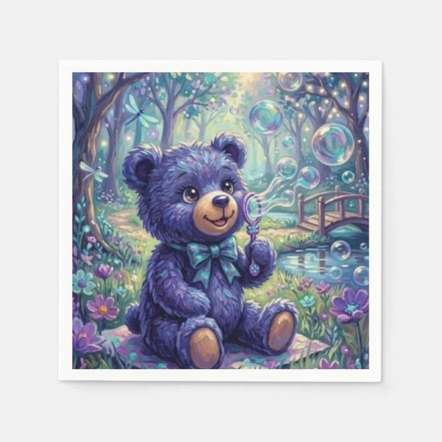 Serviette En Papier StoryBookCharm2  (Devant)