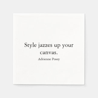 Serviette En Papier Style Cocktail serviettes