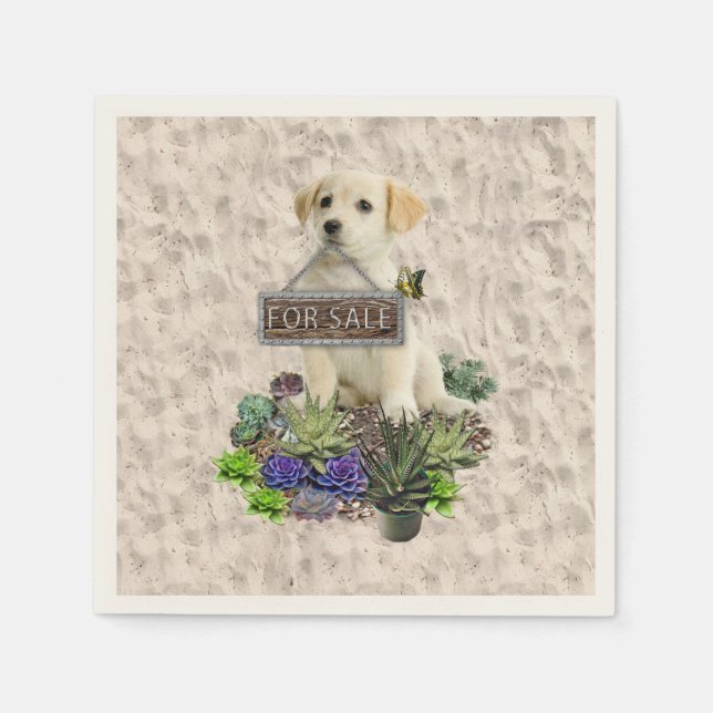 Serviette En Papier Succulents à vendre (Devant)