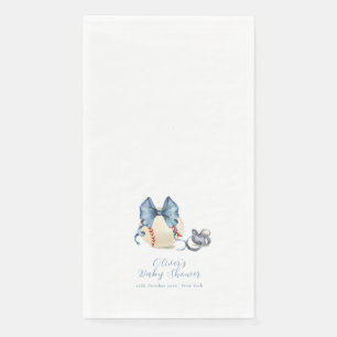 Serviette En Papier Sucette de baseball pour garçon Fête de naissance