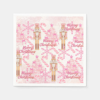 Serviette En Papier Sucre de canne rose