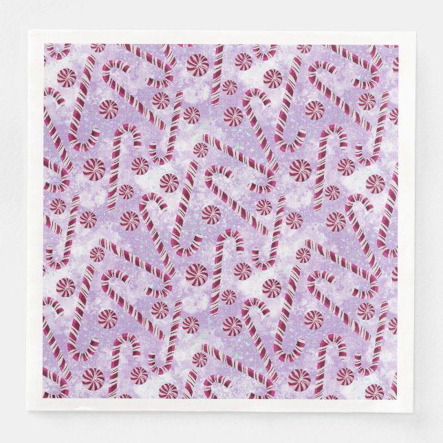 Serviette En Papier Sucres de canne Berry Papier Napkin (Devant)