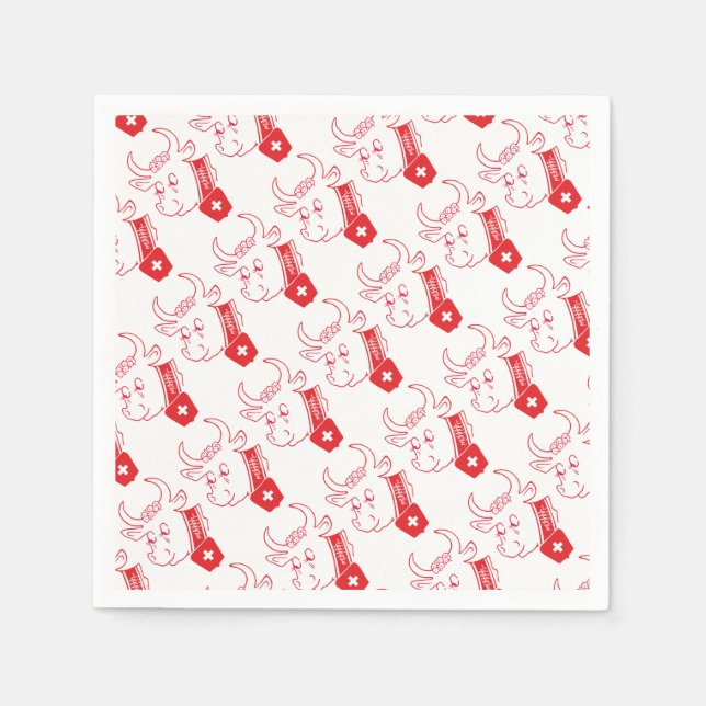 Serviette En Papier Suisse - Suisse - Svizzera - Svizra (Devant)