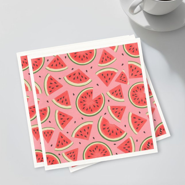 Serviette En Papier Summer Party Paper Napkins - 50-Pack  (Créateur téléchargé)