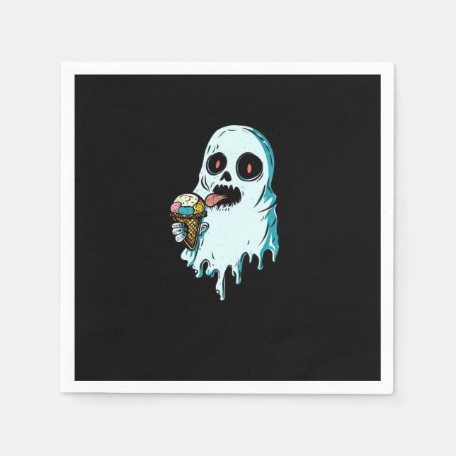 Serviette En Papier Summerween - Déplaisant Profiter de IceCream Class (Devant)