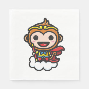 Serviette En Papier Sun Wu Kong Smile Pour Vous
