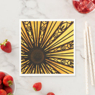 Serviette En Papier Sunburst