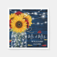 Sunflower Marine bleu Rose rouge Russe Mariage en 
