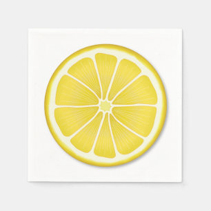 Serviette En Papier Sunshine Party Lemon