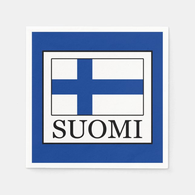 Serviette En Papier Suomi (Devant)