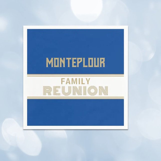 Serviette En Papier Super ! Classique, réunion familiale (Créateur téléchargé)