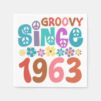 Serviette En Papier Super depuis 1963 60e anniversaire