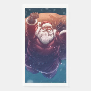 Serviette En Papier Super Père Noël