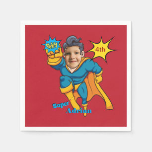 Serviette En Papier Super Special Enfants 🌟 Superhero