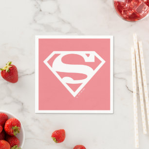 Serviette En Papier Supergirl Solid S-Shield