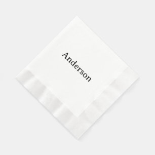 Serviette En Papier Supprimer le texte Remplacer par sa propre concept