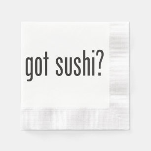 Serviette En Papier sushi