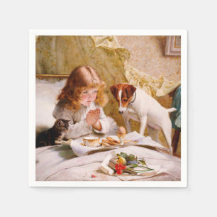 Serviette En Papier Suspense de Charles Burton Barber