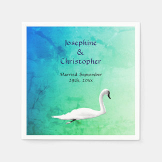 Serviette En Papier Swan