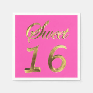 Serviette En Papier Sweet 16