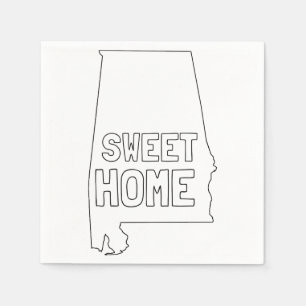 Serviette En Papier Sweet Home Alabama