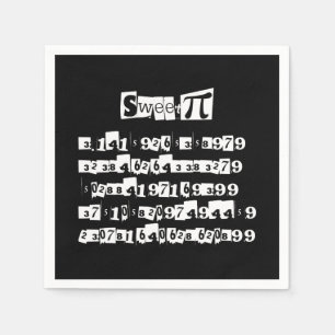 Serviette En Papier Sweet Pi