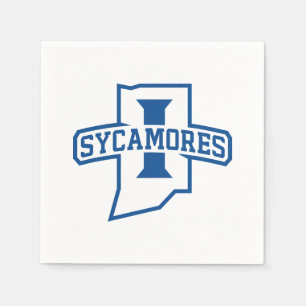 Serviette En Papier Sycamores d'Indiana State University