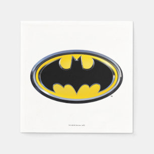 Serviette En Papier Symbole Batman   Logo classique
