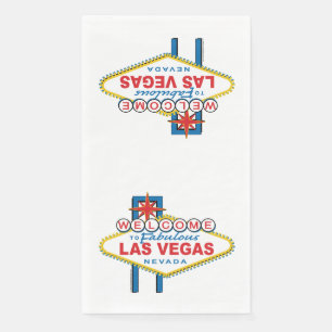 Serviette En Papier SYMBOLE Bienvenue À Las Vegas