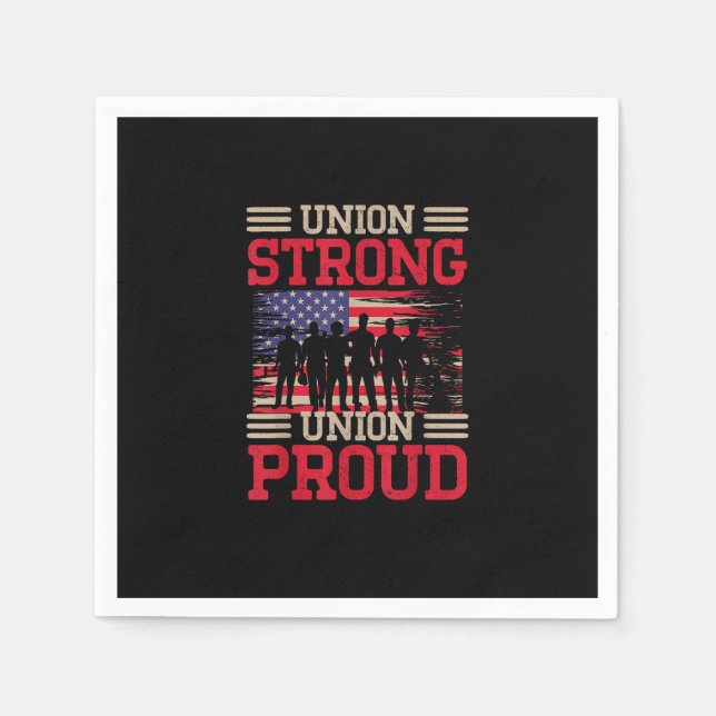 Serviette En Papier Syndicat syndical Syndicat syndical fort Syndicat  (Devant)