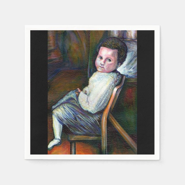 Serviette En Papier Synésie (Devant)