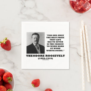 Serviette En Papier T. Roosevelt Prix Chance Travail dur Faire