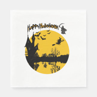 Serviette En Papier t-shirt joyeux halloween