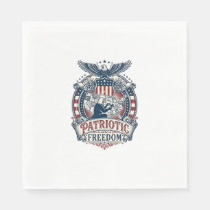 Serviette En Papier T-shirt vectoriel pour amateur de puzzles patrioti