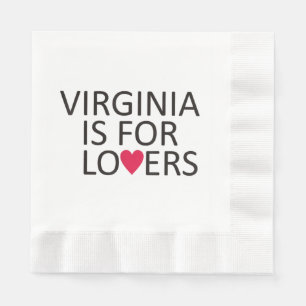 Serviette En Papier T-shirt Virginia State Virginia Home Tee Virginia