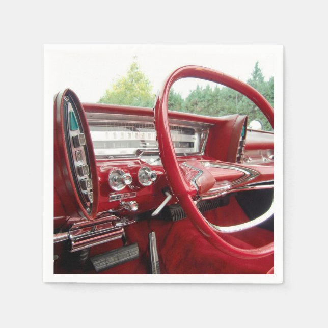 Serviette En Papier Tableau de bord Dodge Lancer 1961 (Devant)